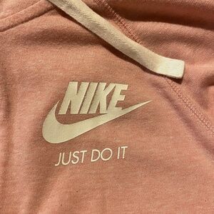 Light Pink Nike Zip Up Hoodie